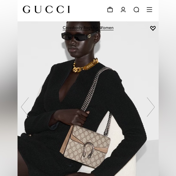 GUCCI Dionysus mini printed coated-canvas and suede shoulder bag - Hibiscus Red - Picture 17 of 17